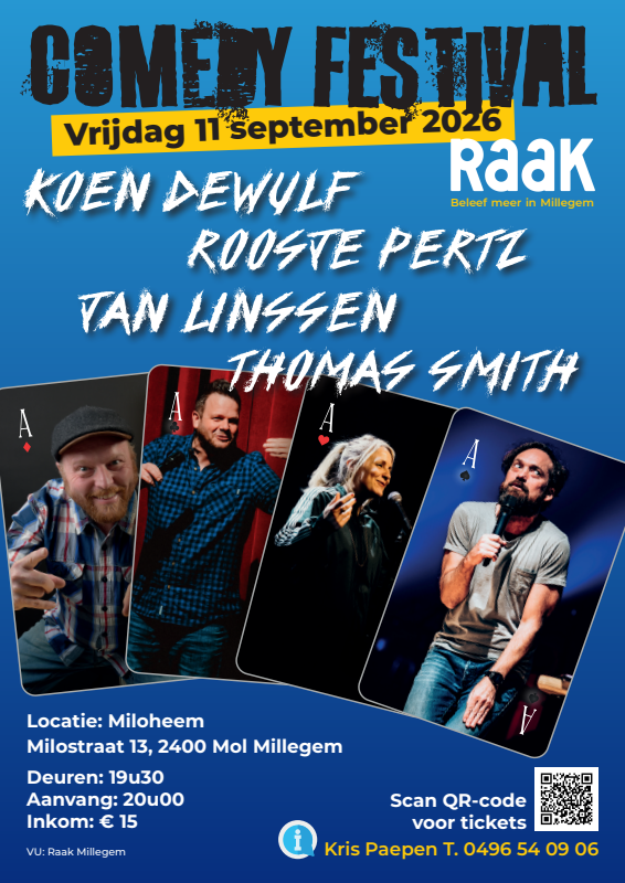 Affiche van Comedy Festival