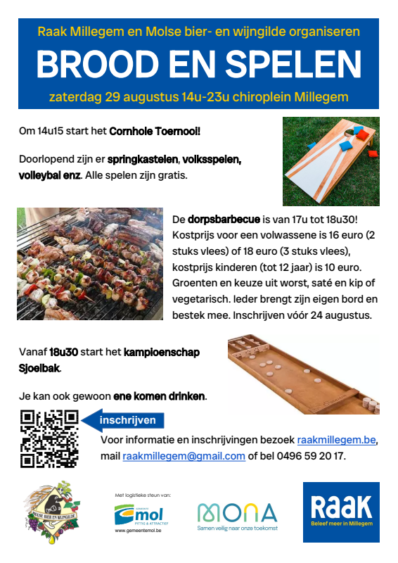 Affiche van Brood en Spelen