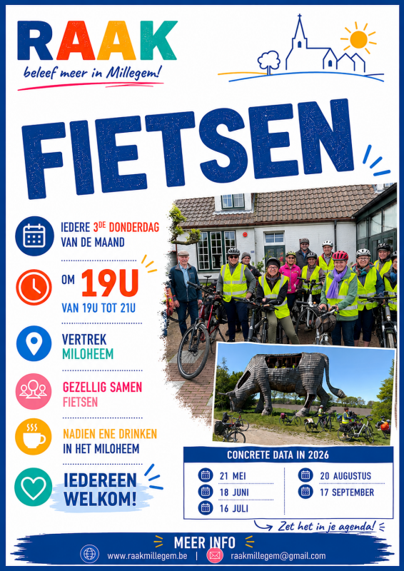 Affiche van Fietsen (maandelijks)