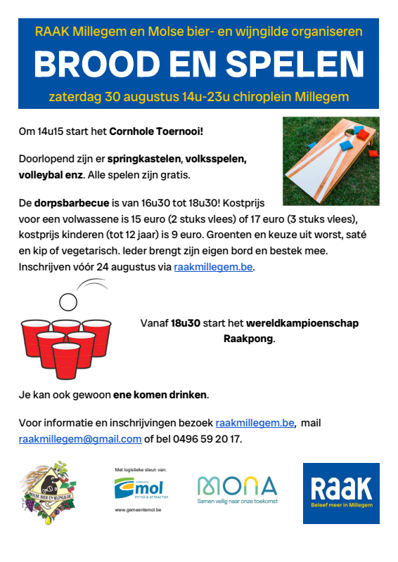 Affiche van Brood en Spelen
